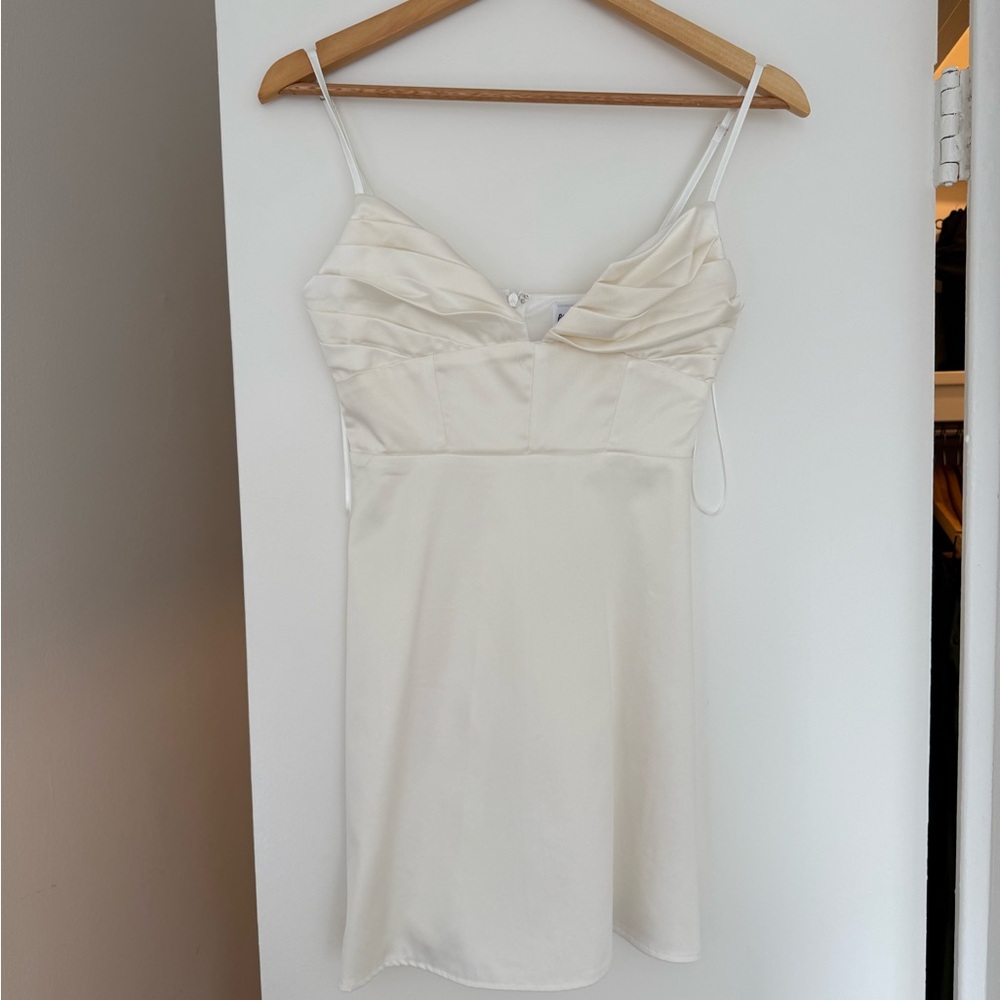 Princess Polly Della Mini Dress White